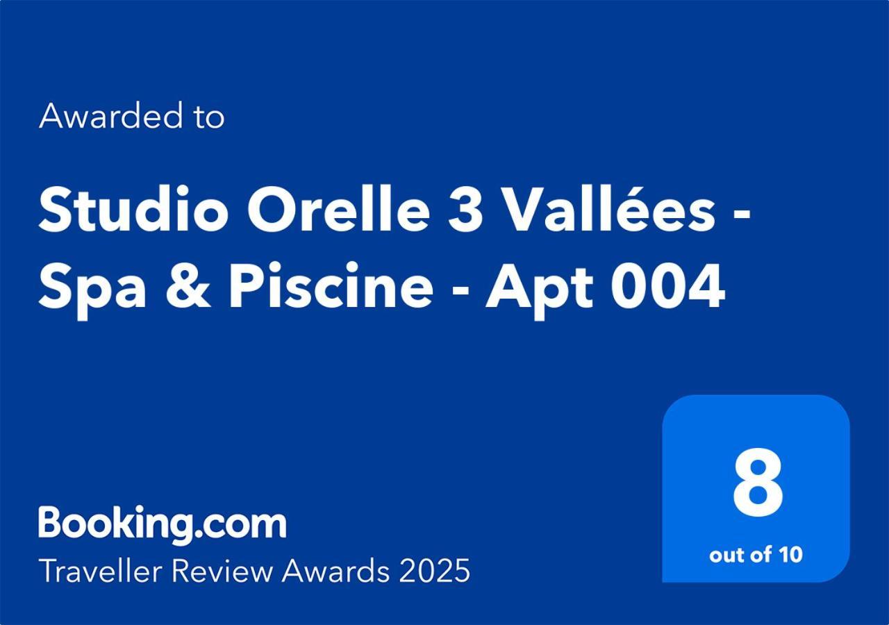 Studio Orelle 3 Vallees - Spa & Piscine - Apt 004 外观 照片